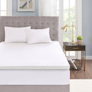 Hypoallergenic 3" Cooling Gel Memory Foam Mattress Topper with Removable Cooling Cover - Supfirm