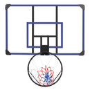 Supfirm Wall-mounted basketball hoop, 45 x 29 inches shatterproof back, folding hoop, durable hoop and all-weather mesh for indoor and outdoor use