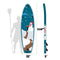 Supfirm Inflatable Stand Up Paddle Board 9.9'x33"x5" With Accessories