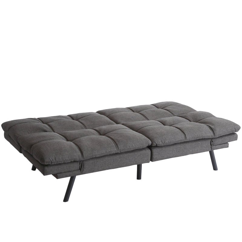 Convertible Memory Foam Futon Couch Bed, Modern Folding Sleeper Sofa - Supfirm