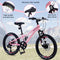 Supfirm Mountain Bike for Girls and Boys  Mountain 20 inch shimano 7-Speed bike