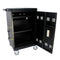 Supfirm Mobile Charging Cart and Cabinet for Tablets Laptops 30-Device With Combination Lock--Black