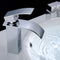 Supfirm Chrome Bathroom Faucet,Faucet for Bathroom Sink, Single Hole Bathroom Faucet Modern Single Handle Vanity Basin Faucet