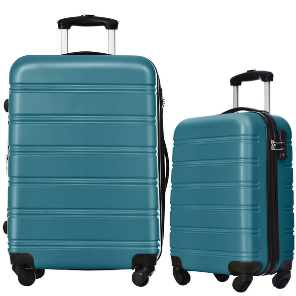 Supfirm Luggage Sets of 2 Piece Carry on Suitcase Airline Approved,Hard Case Expandable Spinner Wheels