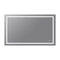 3660inch Bathroom LED mirror Anti- fog mirror with button - Supfirm
