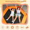 6FT Toddlers Trampoline with Safety Enclosure Net and Ocean Balls, Fully Protected Indoor Trampoline and Ball Pit Balls for Kids, Easy Assembly Lotus Shape for Spaciousness - Supfirm