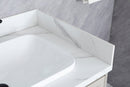 72*23*21in Wall Hung Doulble Sink Bath Vanity Cabinet Only in Bathroom Vanities without Tops - Supfirm