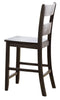ACME Haddie Counter Height Chair (Set-2), Distressed Walnut (2Pc/1Ctn) 72222 - Supfirm