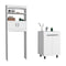 Alder 2 Piece Bathroom Set, Valetta Over The Toilet Cabinet + Dustin Free Standing Sink Cabinet, White - Supfirm