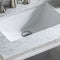 Bathroom Vanity Cabinet set 60 inches Double sink, Bathroom Storage Carrara White Marble Countertop With Back Splash - Supfirm