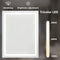 Supfirm Bathroom Vanity LED Lighted Mirror-(Horizontal/Vertical)-36*28in - Supfirm