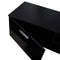 Black TV Stand for 70 Inch TV Stands, Media Console Entertainment Center Television Table, 2 Storage Cabinet with Open Shelves for Living Room Bedroom - Supfirm