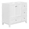 [Cabinet Only] 36" Bathroom vanity, white(Sink not included) - Supfirm