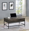 Cliff MDF Brown Lift Top Coffee Table - Supfirm