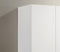 Declan White 3-Door Wardrobe Cabinet Armoire with Storage Shelves and Hanging Rod - Supfirm