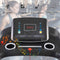 Electric Motorized Treadmill with Audio Speakers, Max. 10 MPH and Incline for Home Gym - Supfirm
