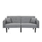 Folding Ottoman Sofa Bed with stereo (Gray) - Supfirm