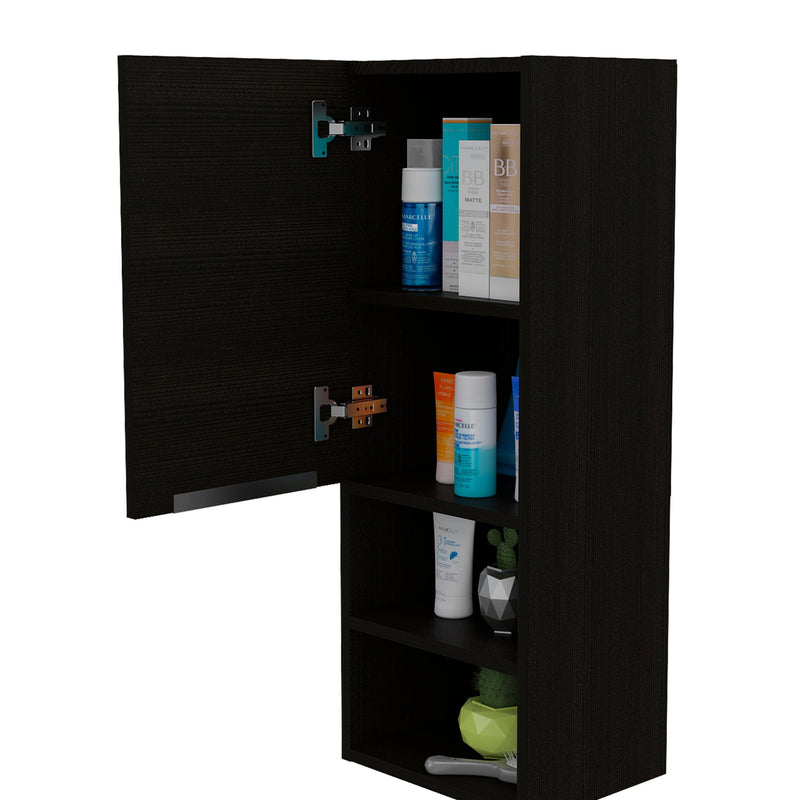 Supfirm Medicine Cabinet Hazelton, Two Interior Shelves, Black Wengue Finish - Supfirm