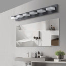 Modern 6-Light Black LED Vanity Mirror Light Fixture For Bathrooms And Makeup Tables - Supfirm