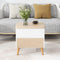 Modern Multi-functional Coffee Table Extendable with Storage & Lift Top in Oak - Supfirm