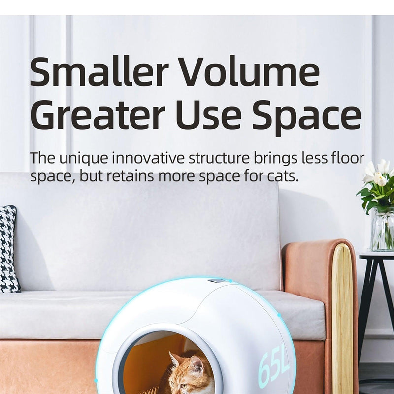 Smart Cat Litter Box Cat Litter Box Self-cleaning - Supfirm