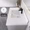 Solid Wood 36" Bathroom Vanity with Sink Combo, Modern Undermount Single Bathroom Cabinet Set, Includes Countertop & Integrated Sink, Soft Closing Doors & Drawers, Bathroom Dresser Light Gray - Supfirm