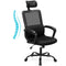 Sweetcrispy Ergonomic Office Chair High Back Mesh Gaming Desk Chair with Adjustable Headrest and Lumbar Support - Supfirm