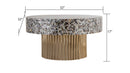 T 1207-32 Coffee Table Finished With Mother Of Pearl Top - Supfirm