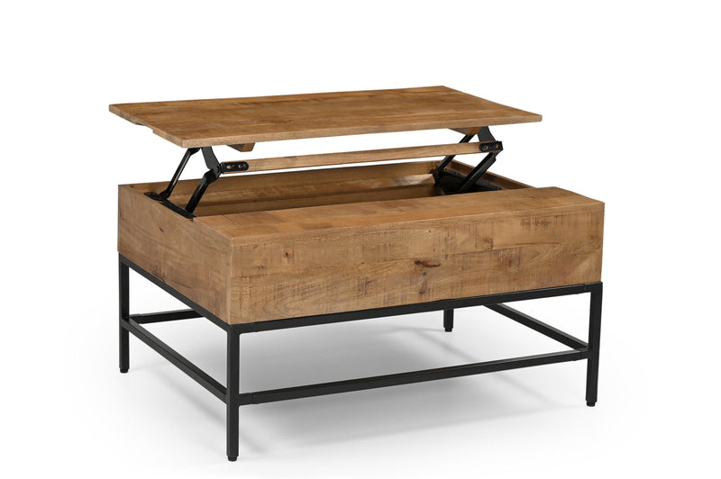 T1105-01 Natural Lift Top Coffee Table - Supfirm