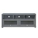 Techni Mobili Durbin TV Stand for TVs up to 75in, Grey - Supfirm