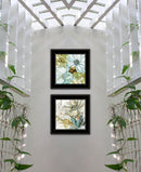 Supfirm Trendy Decor 4U "Sea Glass" Framed Wall Art, Modern Home Decor Framed Print for Living Room, Bedroom & Farmhouse Wall Decoration by JG Studios - Supfirm