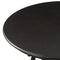 TREXM 5-Piece Kitchen Dining Table Set Round Table with Bottom Shelf, 4 Upholstered Chairs for Dining Room(Espresso) - Supfirm