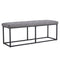 Tufted Extra-Long Entryway Bench, 51" Bedroom Benches Upholstered Dining Benches, Fabric End of Bed Bench for Bedroom Dining Room Living Room Entryway, Gray - Supfirm