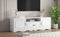 U-Can Modern TV Stand for 60+ Inch TV, with 1 Shelf, 1 Drawer and 2 Cabinets, TV Console Cabinet Furniture for Living Room - Supfirm