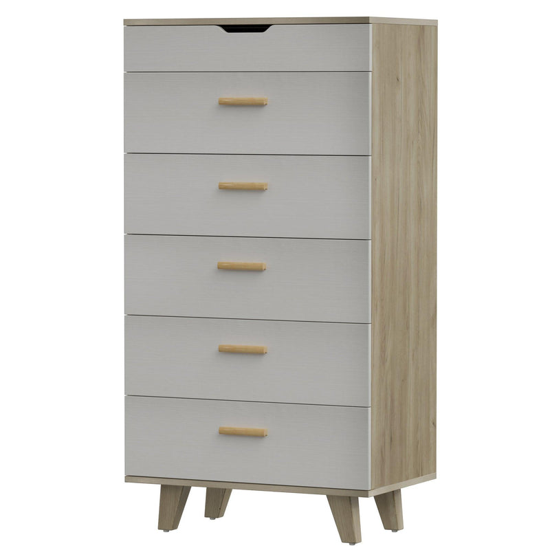 Supfirm DRAWER CABINET BAR CABINET Sideboard storge cabinet solid wood handles and foot stand Open the cover plate, with makeup mirror Can be placed in the living room, bedroom, cloakroom and other places