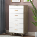 Supfirm DRAWER CABINET BAR CABINET Sideboard storge cabinet solid wood handles and foot stand Open the cover plate, with makeup mirror Can be placed in the living room, bedroom, cloakroom and other places