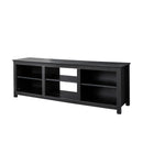 Supfirm Living room TV stand furniture with 6 storage compartments and 1 shelf cabinet, high-quality particle board