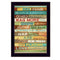 Supfirm "Dog Rules" By Marla Rae, Printed Wall Art, Ready To Hang Framed Poster, Black Frame - Supfirm