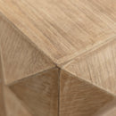 Supfirm 23.62"Height Three-dimensional Embossed  Pattern Design Retro Coffee Table Retro Furniture - Supfirm