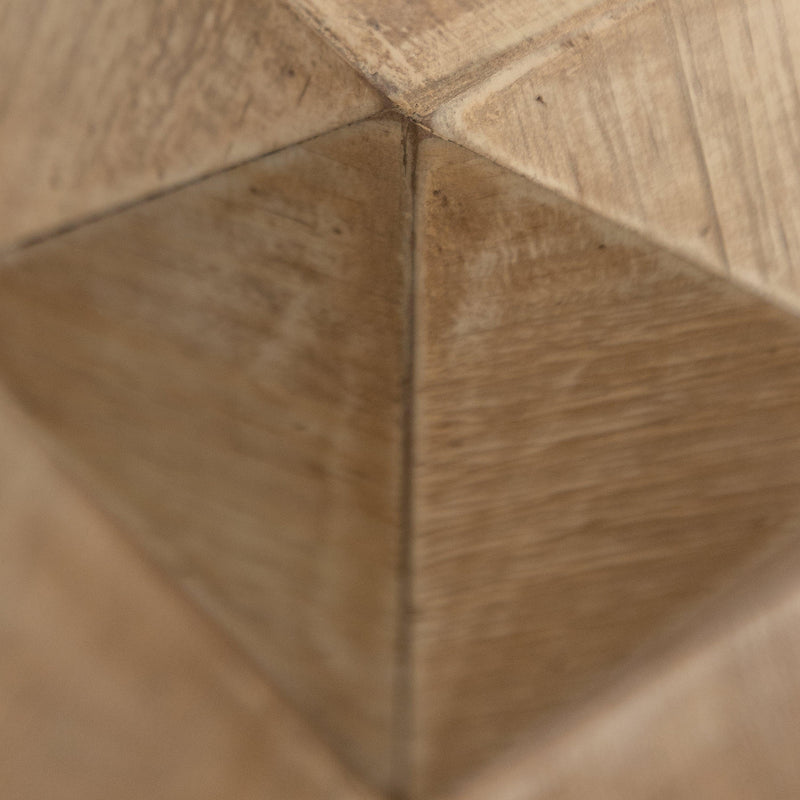 Supfirm 23.62"Height Three-dimensional Embossed  Pattern Design Retro Coffee Table Retro Furniture - Supfirm