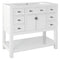 36'' Bathroom Vanity without Top Sink, White Cabinet only, Modern Bathroom Storage Cabinet with 2 Soft Closing Doors and 6 Drawers (NOT INCLUDE BATHROOM VANITY SINK) - Supfirm
