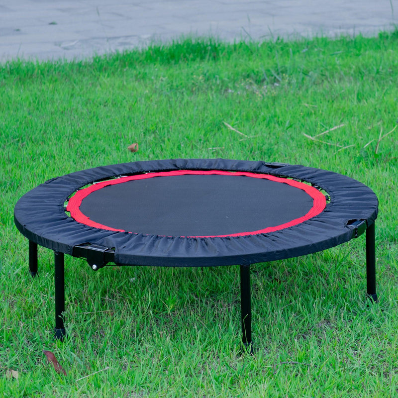 40 Inch Mini Exercise Trampoline for Adults or Kids - Indoor Fitness Rebounder Trampoline with Safety Pad | Max - Supfirm
