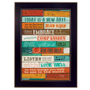 Supfirm "A New Day" By Marla Rae, Printed Wall Art, Ready To Hang Framed Poster, Black Frame - Supfirm