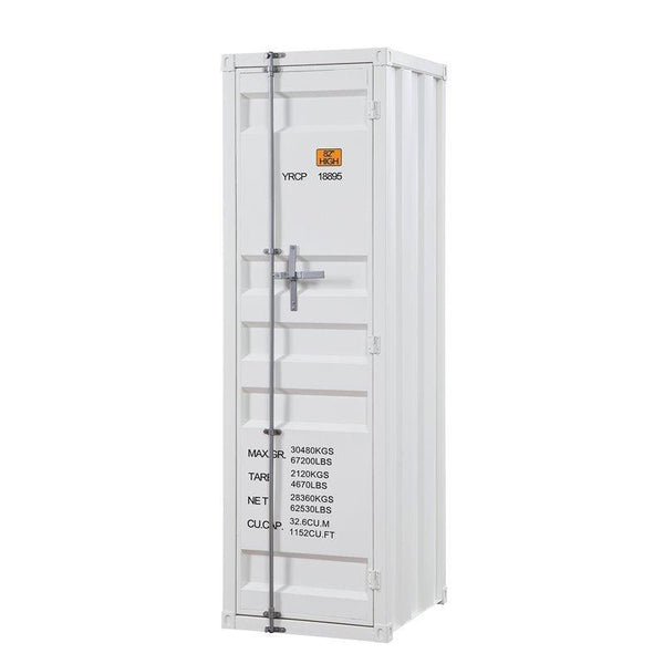 ACME Cargo Wardrobe (Single Door), White 35911 - Supfirm