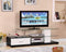 ACME Ivana TV Stand in White & Black 91140 - Supfirm