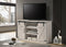 Asher Dusty Gray 54" Wide TV Stand with Sliding Doors and Cable Management - Supfirm