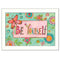 Supfirm "Be Yourself" By Bernadette Deming, Printed Wall Art, Ready To Hang Framed Poster, White Frame - Supfirm