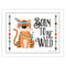 Supfirm "Born to be Wild" By Susan Boyer, Printed Wall Art, Ready To Hang Framed Poster, White Frame - Supfirm