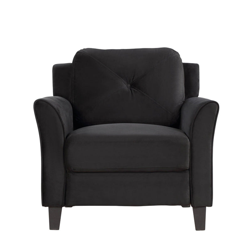 Supfirm Button Tufted 3 Piece Chair Loveseat Sofa Set - Supfirm