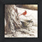 Supfirm "Country Cardinal" By John Rossini, Printed Wall Art, Ready To Hang Framed Poster, Black Frame - Supfirm